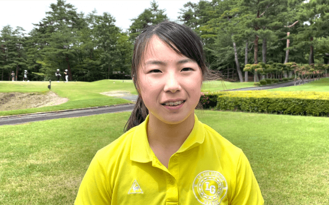 手塚彩馨「一打一打に集中して自分のゴルフをしたい」　日本女子アマ制覇なるか