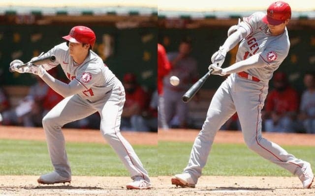 「オオタニの素晴らしさが表れていた」MLB公式サイトも特大弾＆バント安打を絶賛
