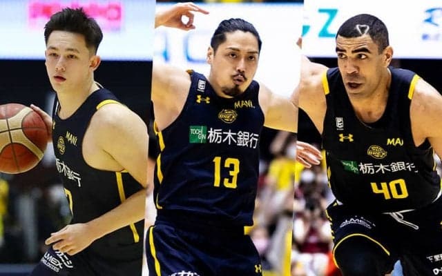 宇都宮ブレックスがテーブス海、渡邉裕規、ジョッシュ・スコットと契約継続を発表