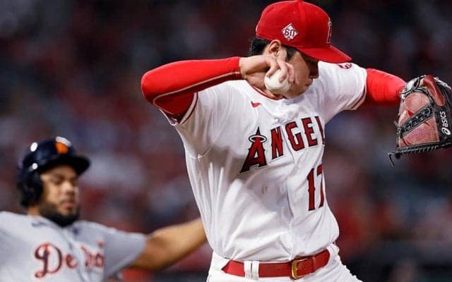 【MLB】大谷翔平が「クレイジーな守備を…」　まさかのダイビングキャッチに米驚愕
