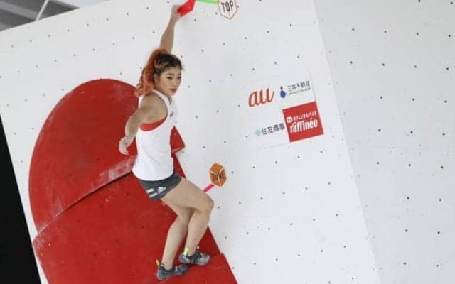 ボルダリングで全完一撃の野中生萌が首位【コンバインドジャパンカップ2021 女子予選】