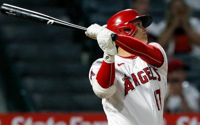 【MLB】大谷翔平、2戦連発は自己最多タイ22号2ラン　驚異5戦5発、両リーグ最多に再び1本差