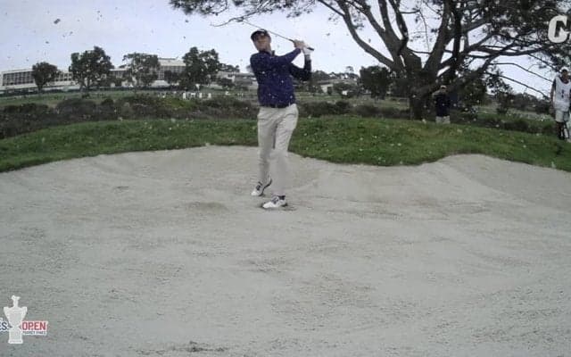 【動画】粘っこい難しいラフからのチップインなど全米オープン2日目のスーパープレイ集