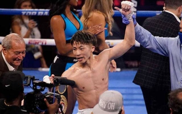 井上尚弥を祝福　ドネアと交わした“敬意の握手”に海外称賛「これこそ取るべき態度」