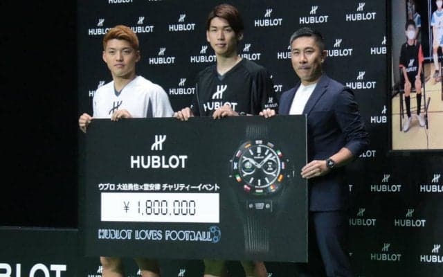 大迫勇也、堂安律がチャリティーイベントに出席！ 互いに来季を見据える…大迫「少しでも力になれれば」、堂安「よりハングリーに」