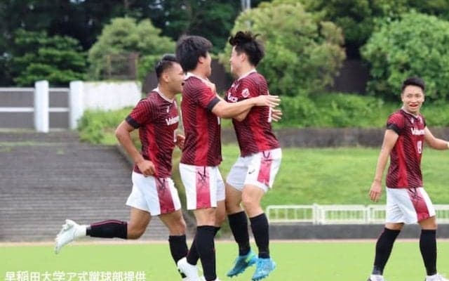 大西のヘディング弾で首位・法大を撃破！