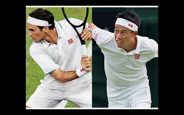  フェデラーと錦織 最新ウエア 