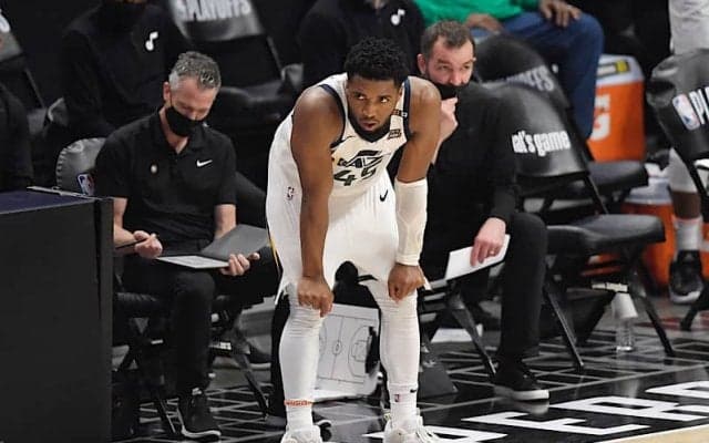 西の準決勝で敗退したドノバン・ミッチェル「平常心ではいられない」