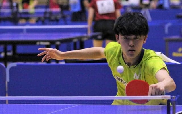 全日本ランカー小林(日本大)、野田学園出身宮川(明治大)ら16強＜関東学生卓球新人戦・男子＞