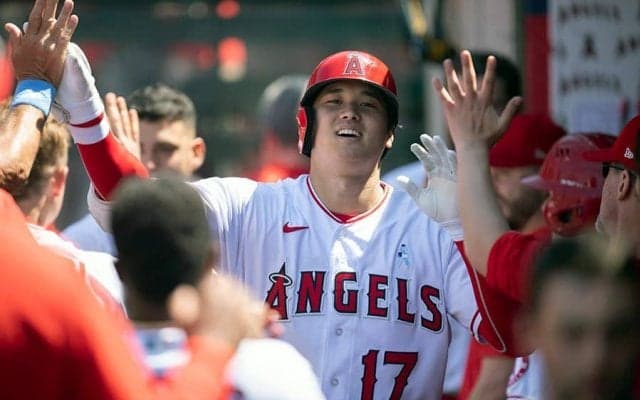 【MLB】「どこに投げても打ってしまう」　大谷翔平の6戦6発“しゃくり上げ弾”に米ファン衝撃