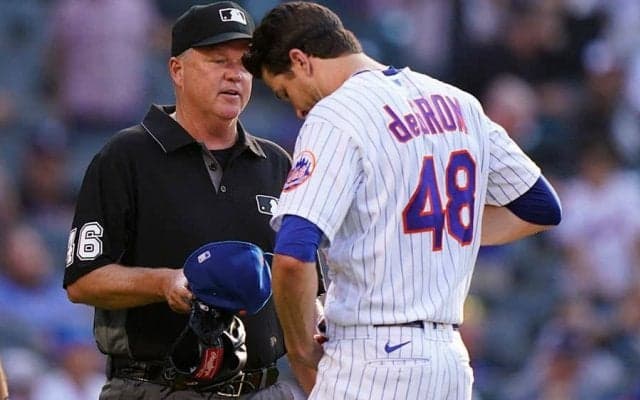 【MLB】防御率0.50でも…やっぱり粘着物質は不使用　デグロム、“取締り検査”に動じず