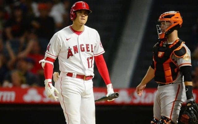 【MLB】大谷翔平、3打数3三振で日本人初4戦連発ならず　打率.269、24日は連敗ストッパー期待
