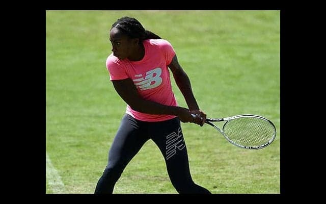 ガウフ 逆転で初戦突破