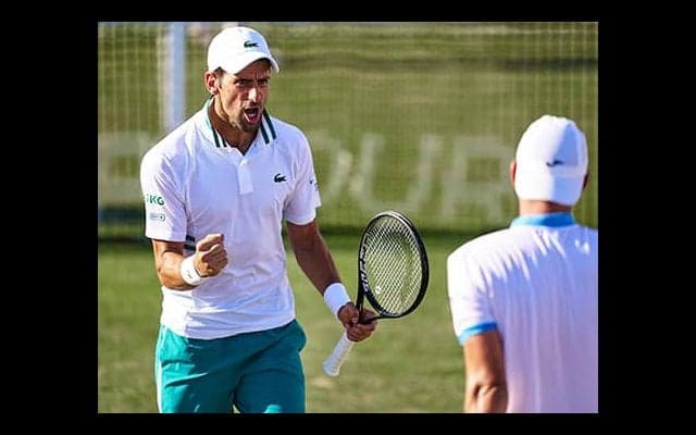 ジョコ 複で第1シード下し4強