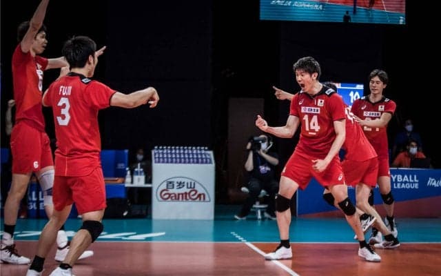 アメリカに敗れ予選ラウンド11位で大会終了　ネーションズリーグ男子