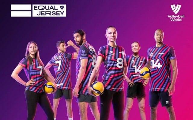 男女の選手の名前が一枚のユニフォームに 「イコール・ジャージ」キャンペーンを発表