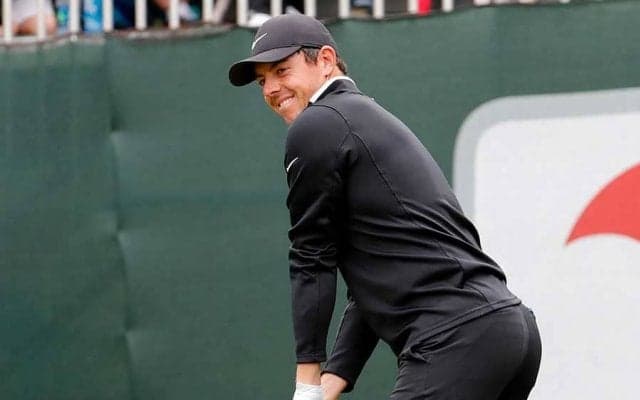 マキロイの前に“邪魔者”出現　思わず固まる珍場面に米反響「永久追放だ」「面白い」