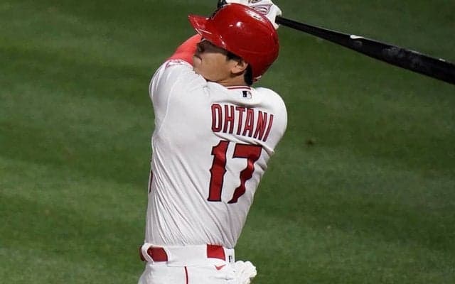 投手なのに…大谷翔平がMLB唯一の“大台越え”　打球速度が証明する規格外のパワー