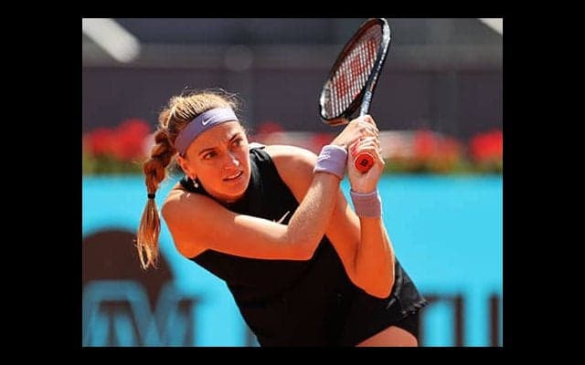 クヴィトバ 世界70位破り8強