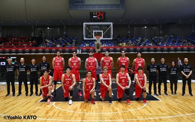 バスケ男子日本代表国際強化試合2021岩手大会ロスター12名発表