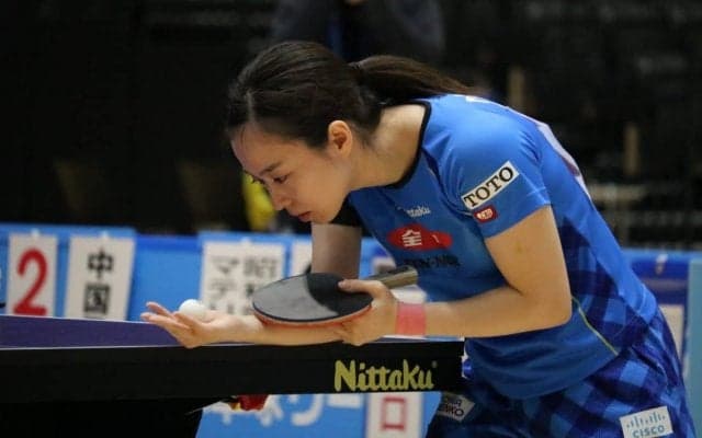 五輪代表の石川、全勝でチームに貢献　女子2部は順位が決定＜前期日本卓球リーグ3日目＞