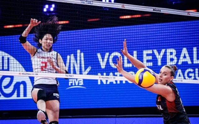 日本はトルコに敗れ4位で大会を終える　ネーションズリーグ女子
