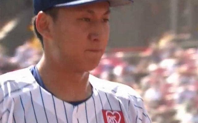 楽天ドラ2高田、プロ初登板で危険球退場　わずか16球…石井監督も険しい表情
