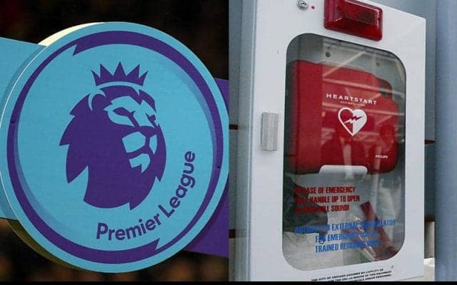 プレミアリーグが2000台以上のAED設置資金を寄付