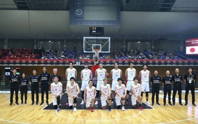 バスケ男子日本代表国際強化試合2021岩手大会ロスター12名発表