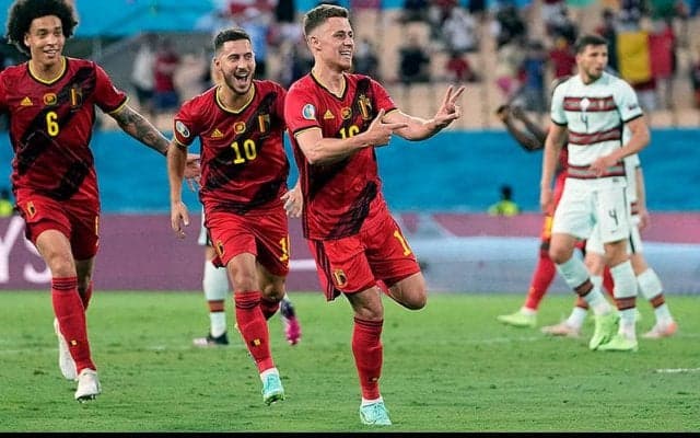 T・アザールの鮮烈弾でベルギーがポルトガルの連覇阻止!　デ・ブライネ＆E・アザールの負傷が懸念材料に…《ユーロ2020》