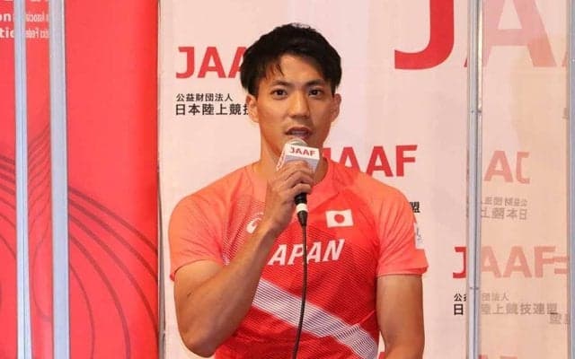 山縣亮太、3度目五輪は「決勝進出目標」　コロナ禍の1年回顧「スポーツの意義考えた」