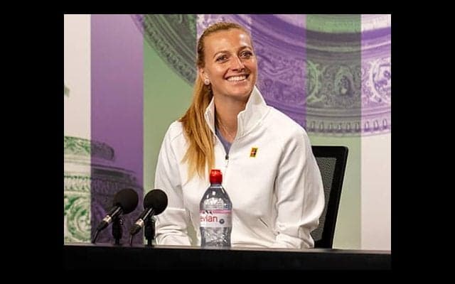 転倒クヴィトバ「痛みあった」