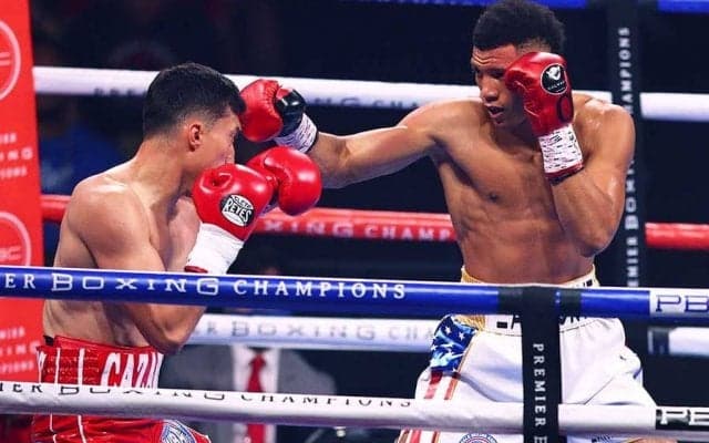 左ストレートで大の字KO　23歳重量級王者の143秒殺に米戦慄「破壊的」「最高だ」