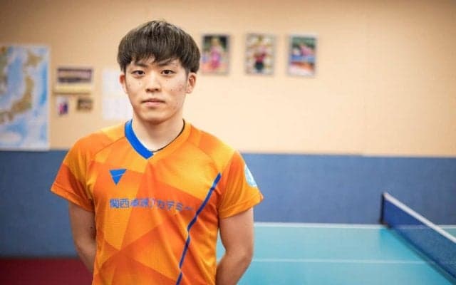 伊藤美誠の練習相手も務める実業団新人賞男　坂根翔大が関西でのプレーを貫くワケ