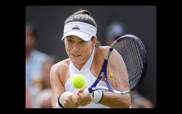 ムグルサ 完勝で初戦突破