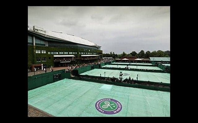  WB 雨の影響で2日連続順延に 