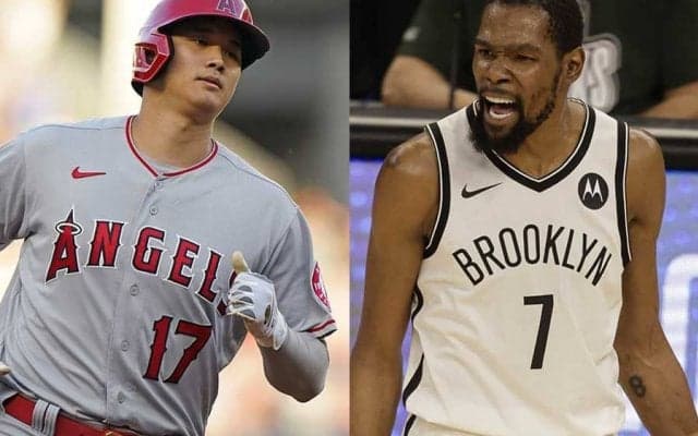 【NBA】大谷翔平を特等席で観戦も…大物デュラントの不運「オオタニの本塁打の後に着席した」