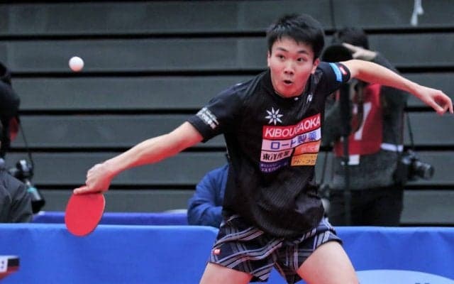 卓球ドリームマッチの対戦相手変更　原田春輝(希望が丘)が新たに招聘