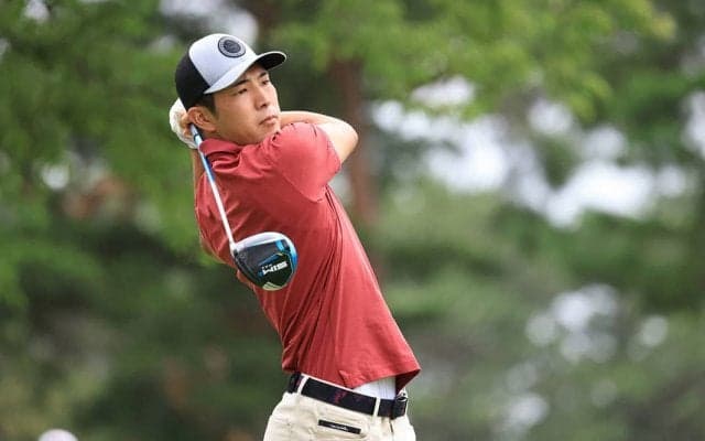中島啓太、出利葉太一郎が首位タイで3日目へ　日本アマ