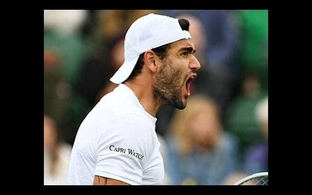  ベレッティーニ WB初戦突破 