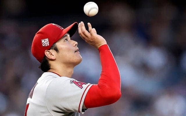 【MLB】1回もたずKOされた大谷翔平　米解説は球審判定を批判「明らかにストライク」