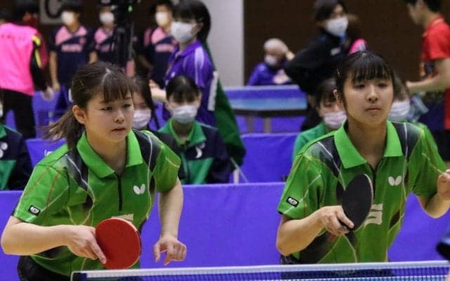 専修大学が白星発進　エース・木村香純、単複2点取り＜全日本大学総合卓球選手権＞