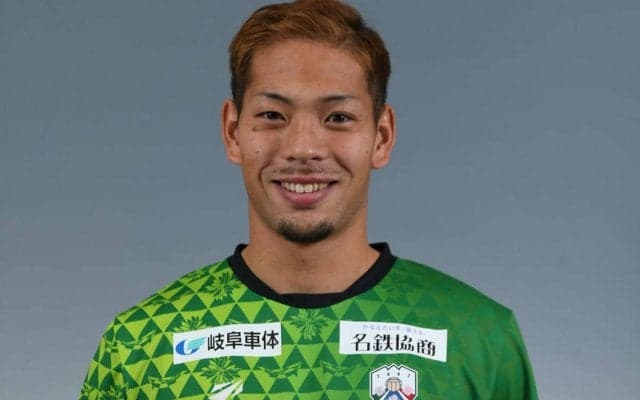 岐阜のFW服部康平が右腎損傷で全治約6週間