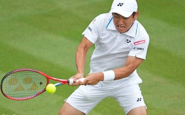 西岡良仁、わずか3ゲームしか奪えず。世界64位ベデネにストレート負け [ウィンブルドン]