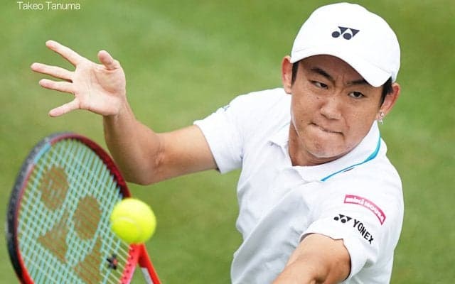 西岡良仁、東京オリンピックで日本の人たちに“頑張っている姿を見せたい”と抱負を語る[ウィンブルドン]