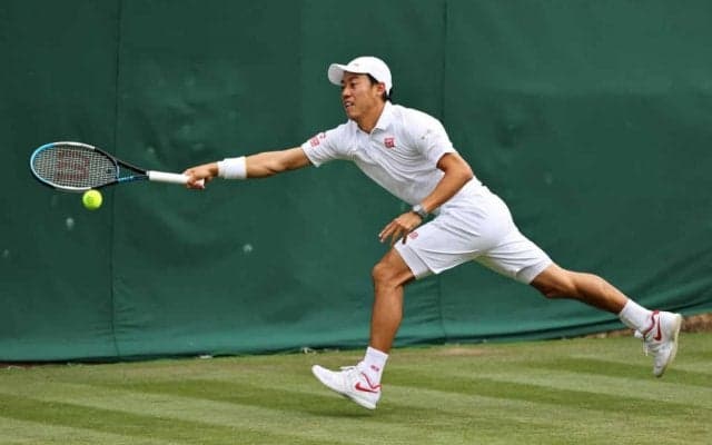 【速報】錦織が第1セットを落とす。世界78位トンプソンとのウィンブルドン2回戦