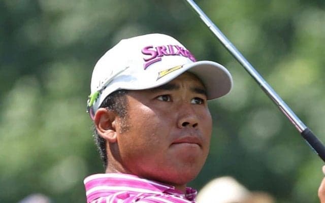 松山英樹のウェアに米熱視線　奇抜な赤白ストライプが「キャンディー棒のよう」