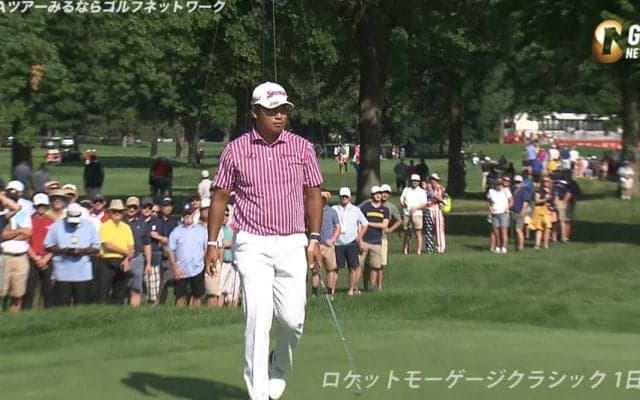 【動画】松山英樹、14番から圧巻の4連続バーディを奪取