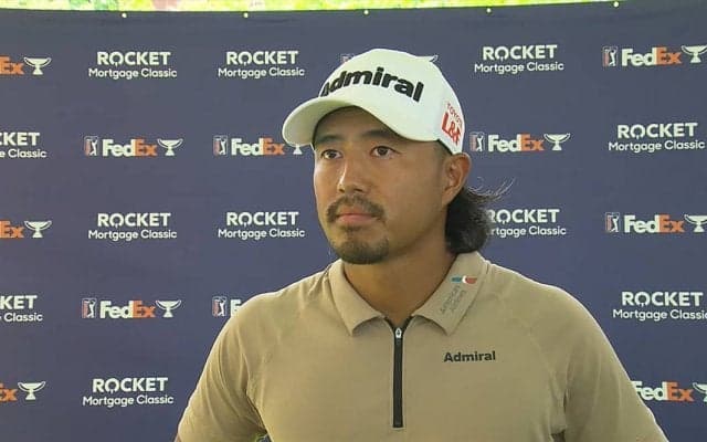 小平智「良いゴルフができている」　先週に続き暫定7位タイと好発進