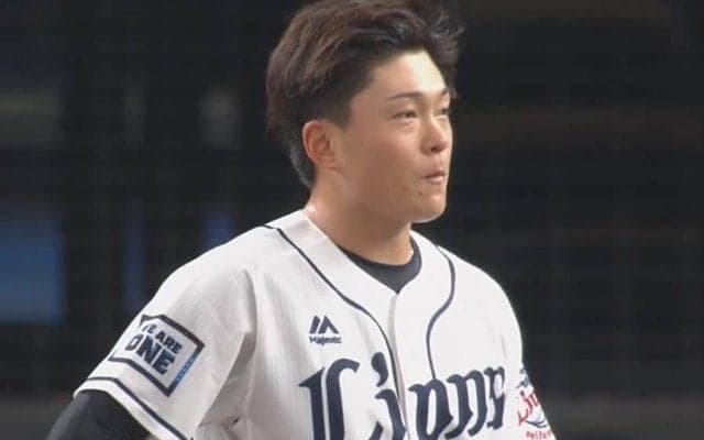 西武ドラ2佐々木、わずか3球で危険球退場　「福田さんに大変申し訳ないことを…」